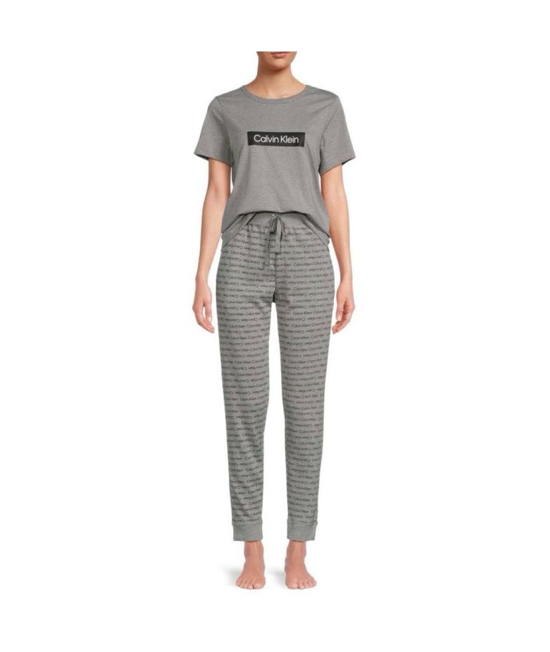 CALVIN KLEIN Серая пижама, фото 2