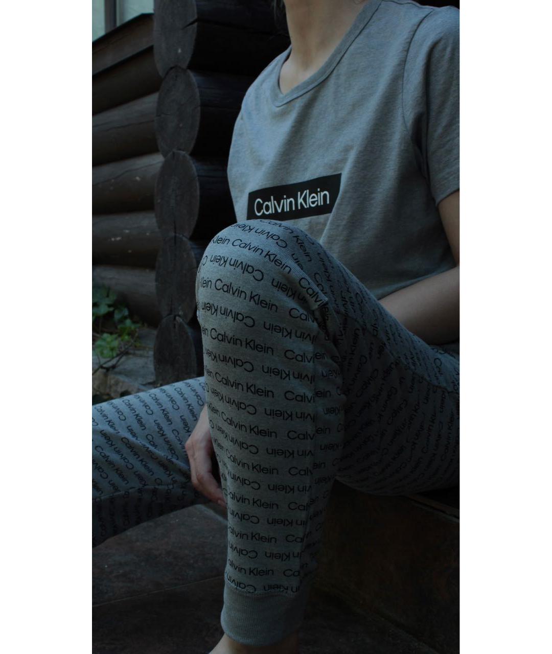 CALVIN KLEIN Серая пижама, фото 5