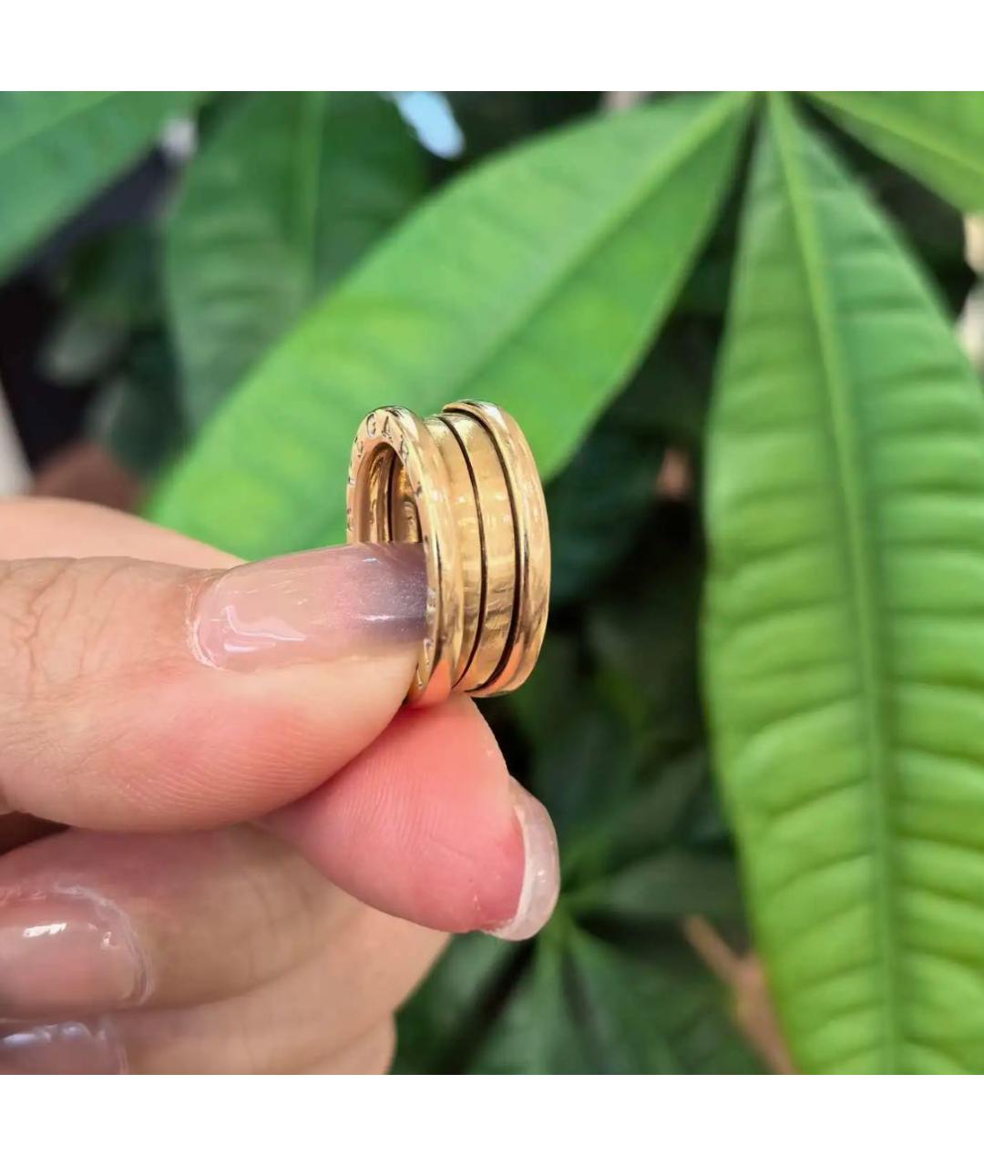 BVLGARI Золотое кольцо из розового золота, фото 3