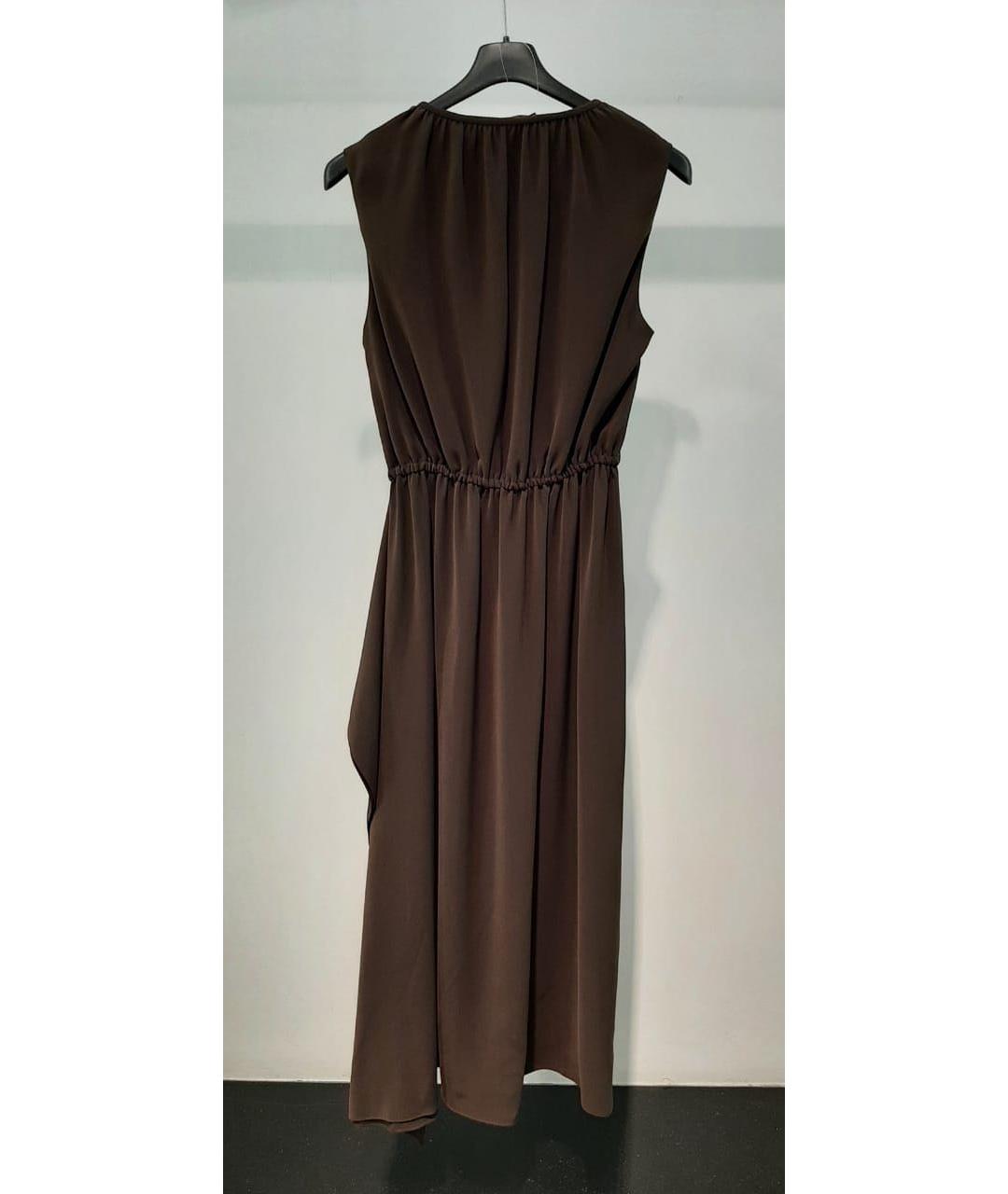MAX MARA STUDIO Коричневое повседневное платье, фото 2