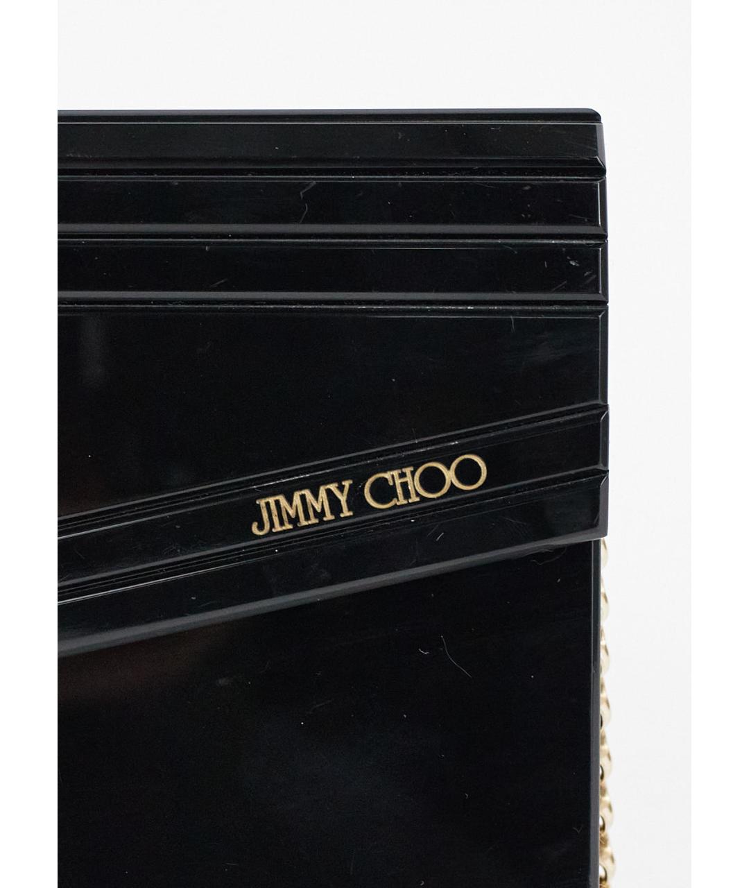 JIMMY CHOO Черная сумка через плечо, фото 4