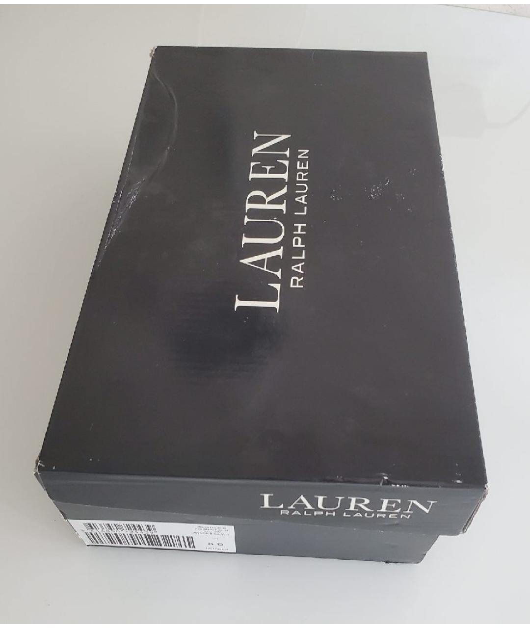 POLO RALPH LAUREN Желтые текстильные кеды, фото 9