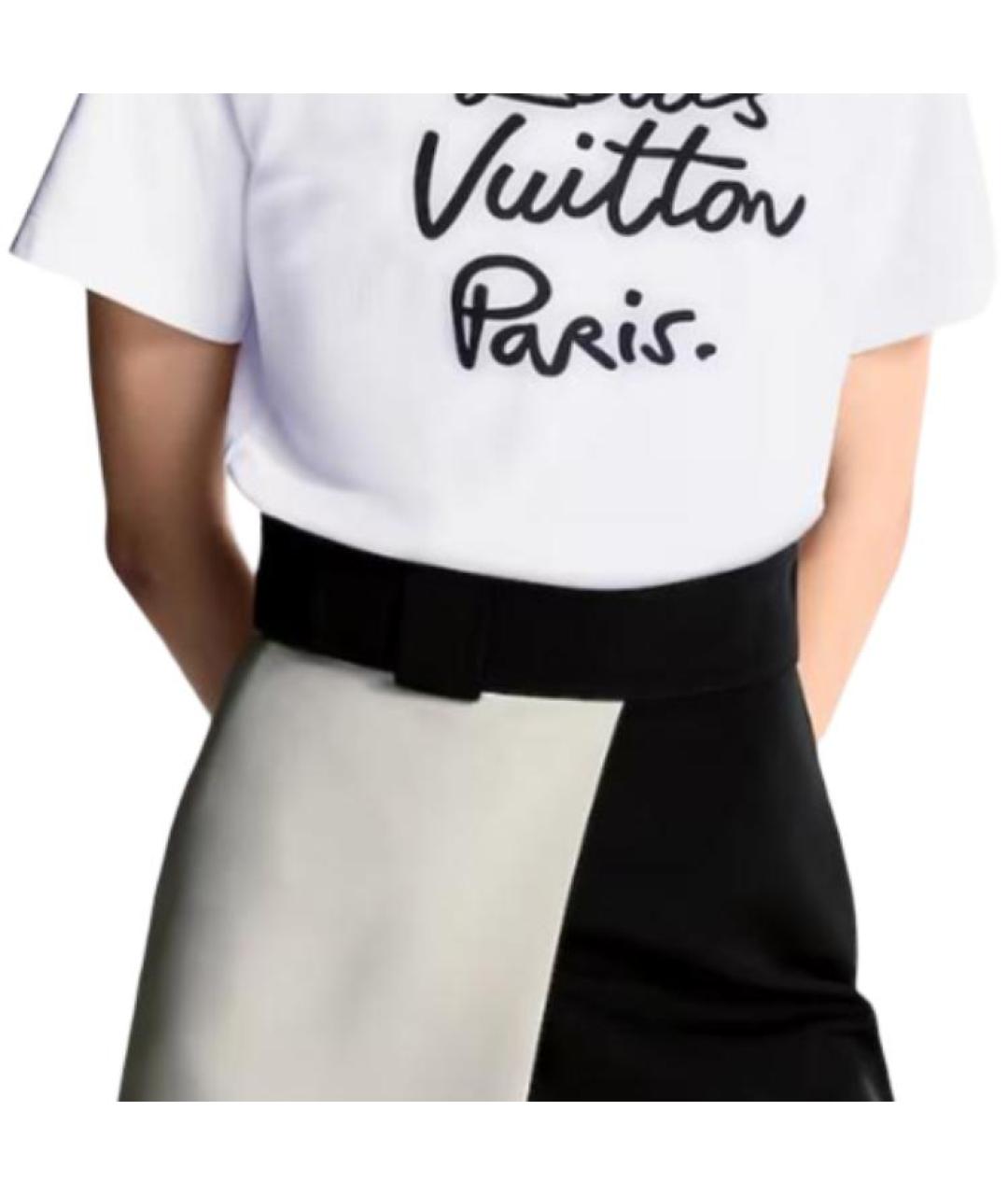 LOUIS VUITTON Белая футболка, фото 5