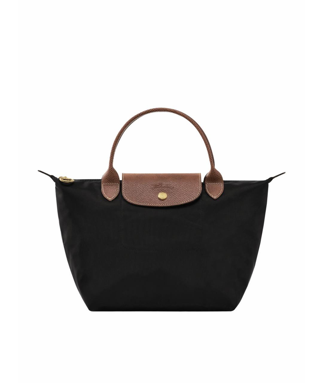 LONGCHAMP Черная сумка тоут, фото 7