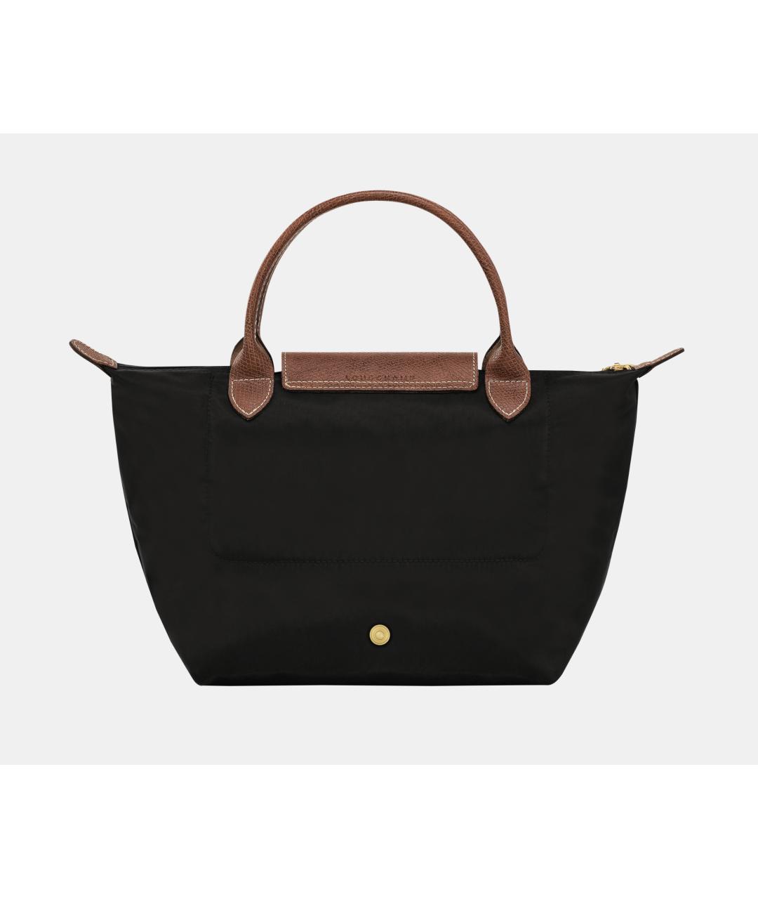LONGCHAMP Черная сумка тоут, фото 3