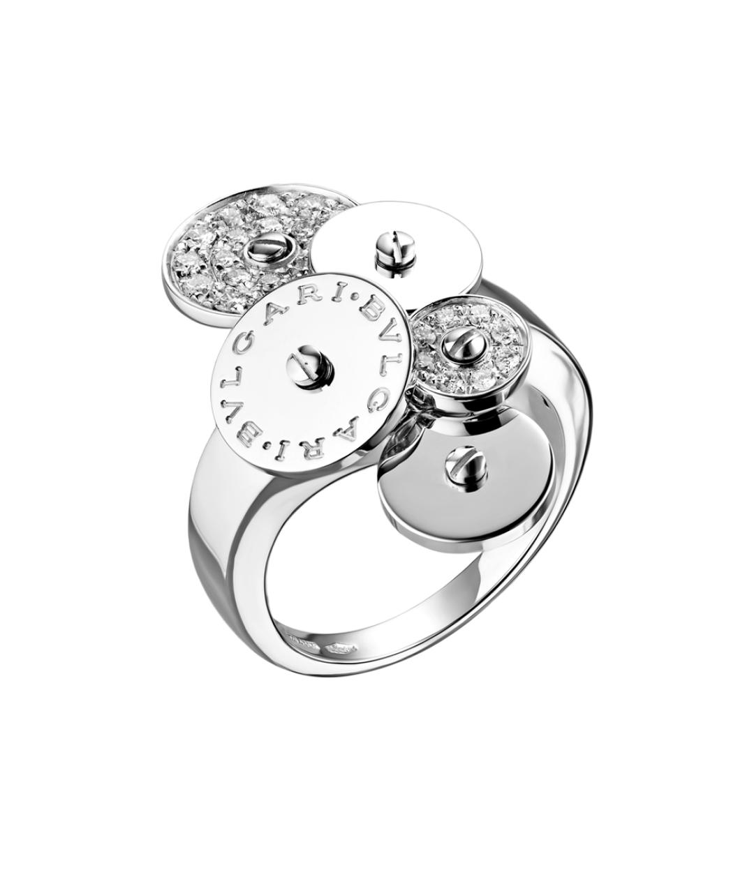 BVLGARI Кольцо из белого золота, фото 2