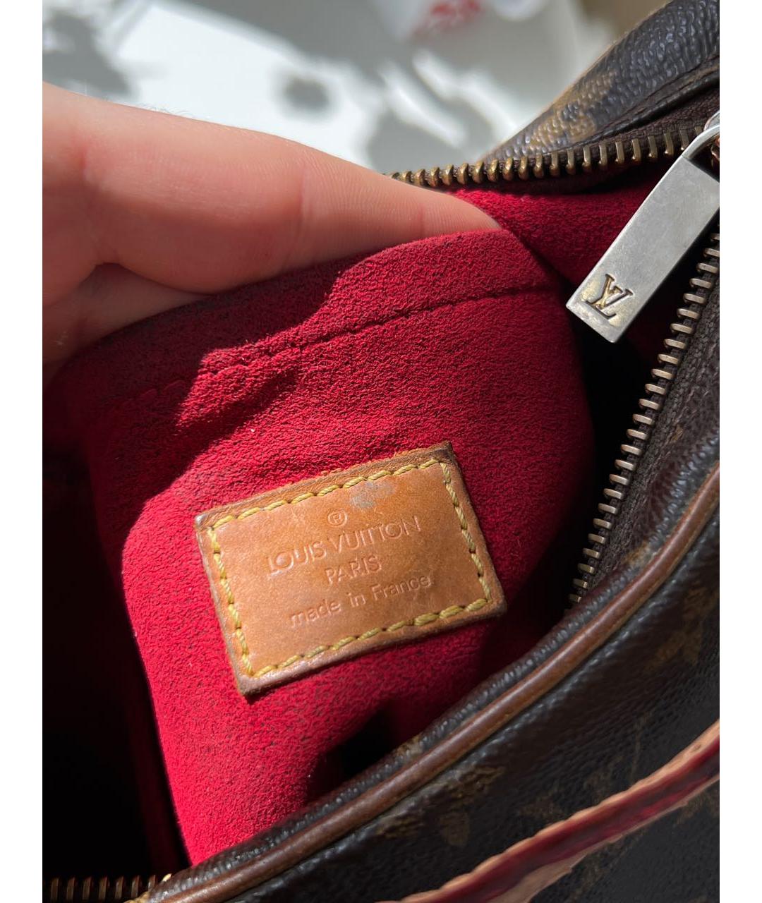 LOUIS VUITTON Коричневая сумка через плечо, фото 7