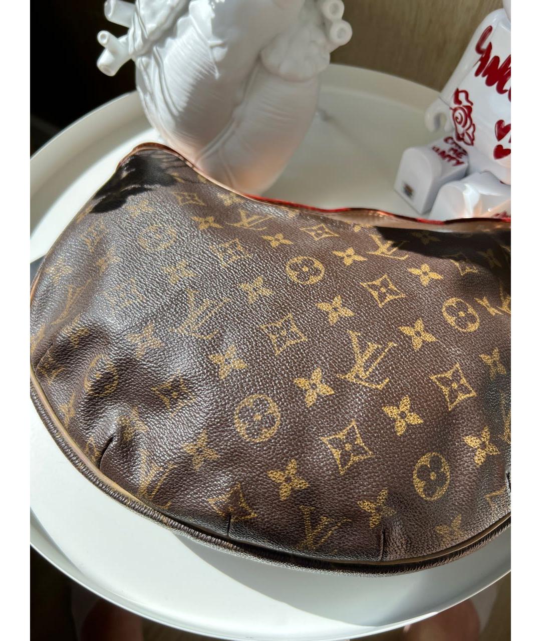 LOUIS VUITTON Коричневая сумка через плечо, фото 3