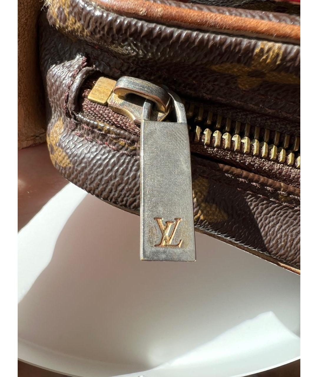 LOUIS VUITTON Коричневая сумка через плечо, фото 5