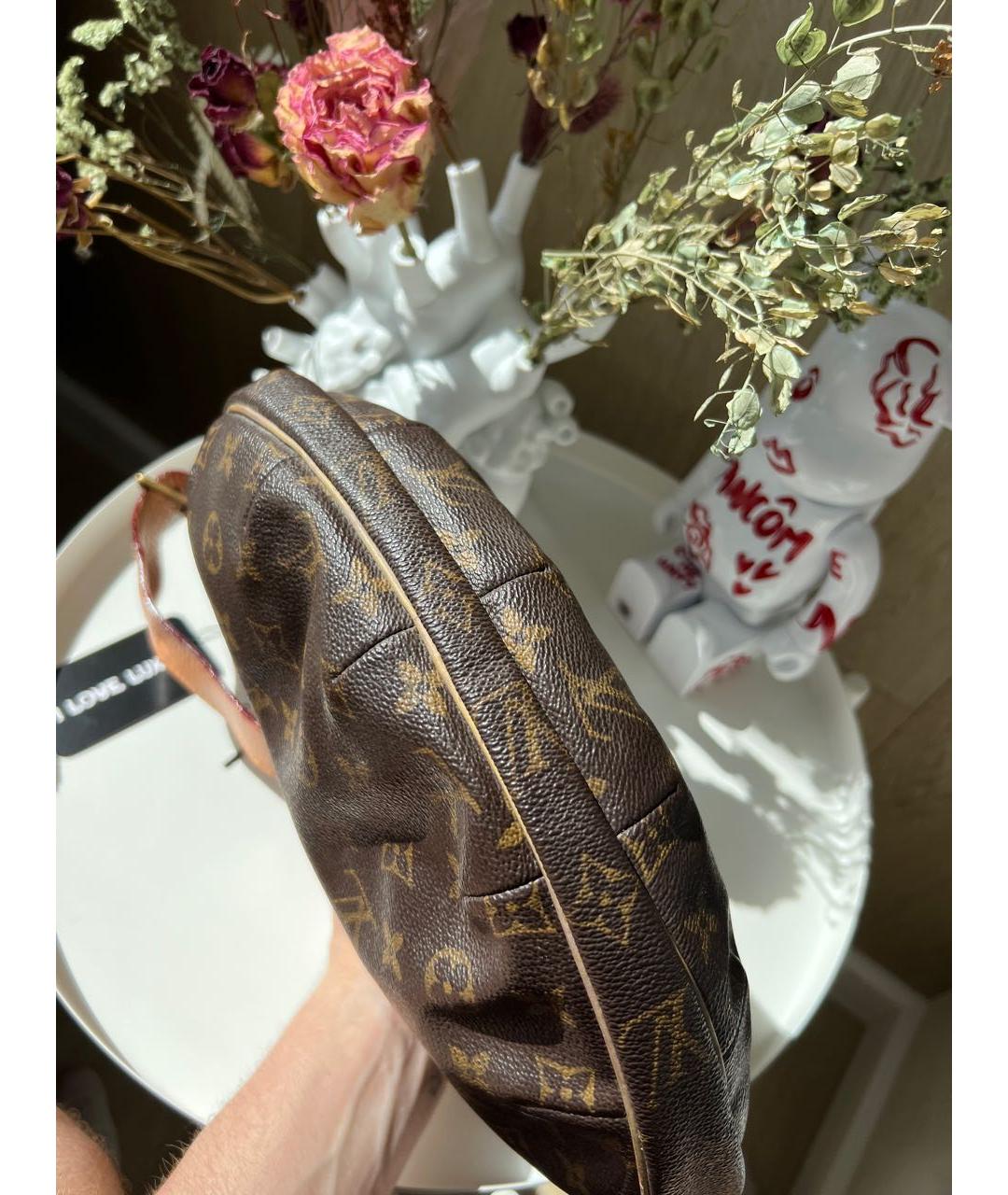 LOUIS VUITTON Коричневая сумка через плечо, фото 8