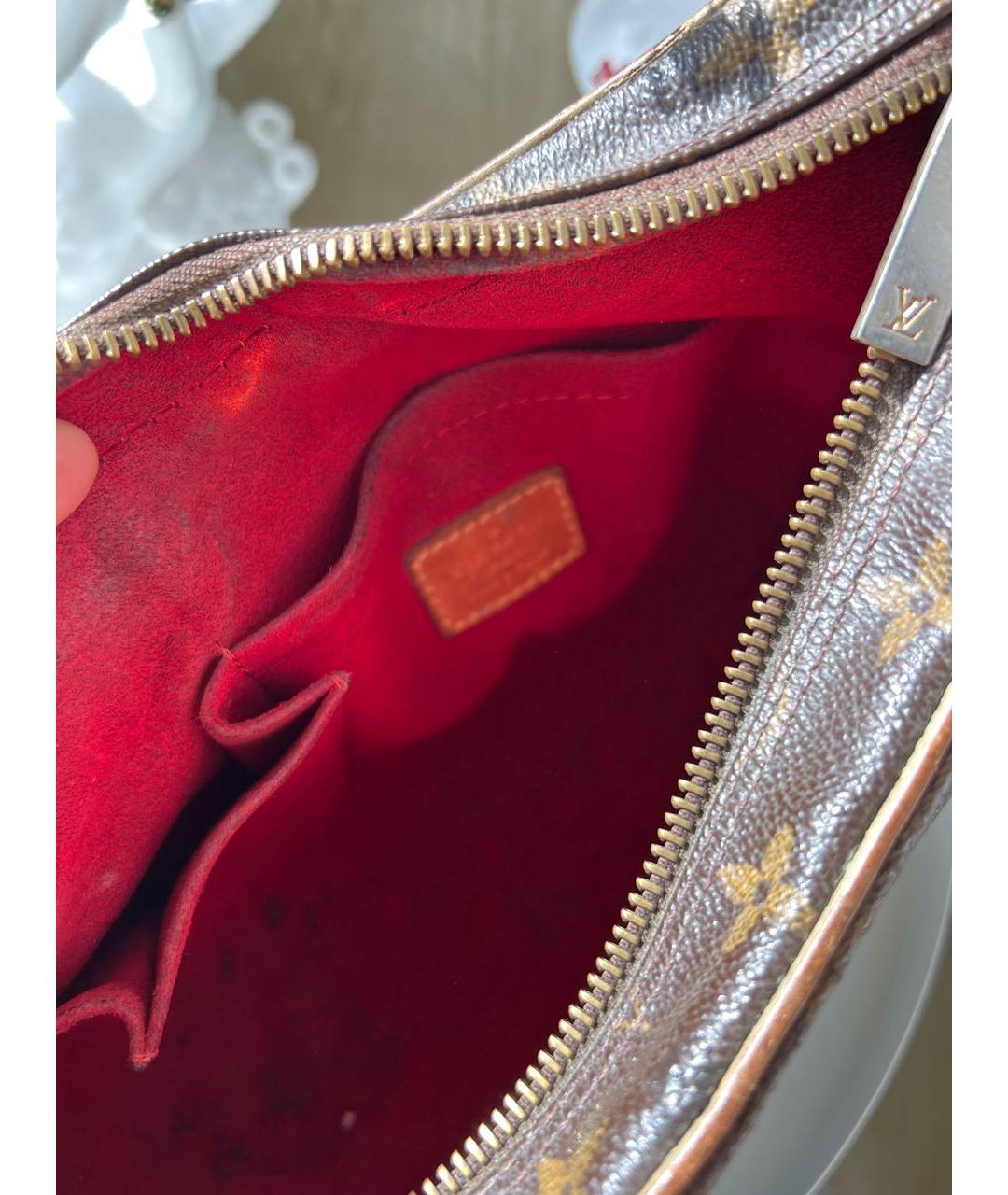 LOUIS VUITTON Коричневая сумка через плечо, фото 6
