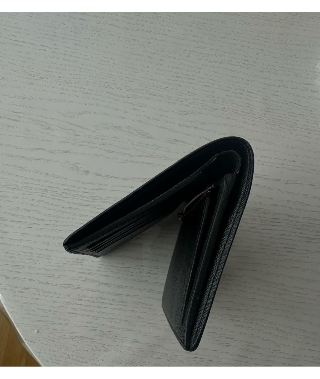 LOUIS VUITTON Черный кошелек, фото 4