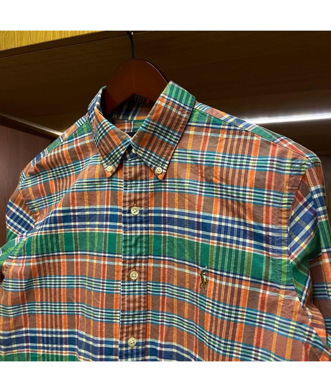 POLO RALPH LAUREN Мульти хлопковая кэжуал рубашка, фото 6