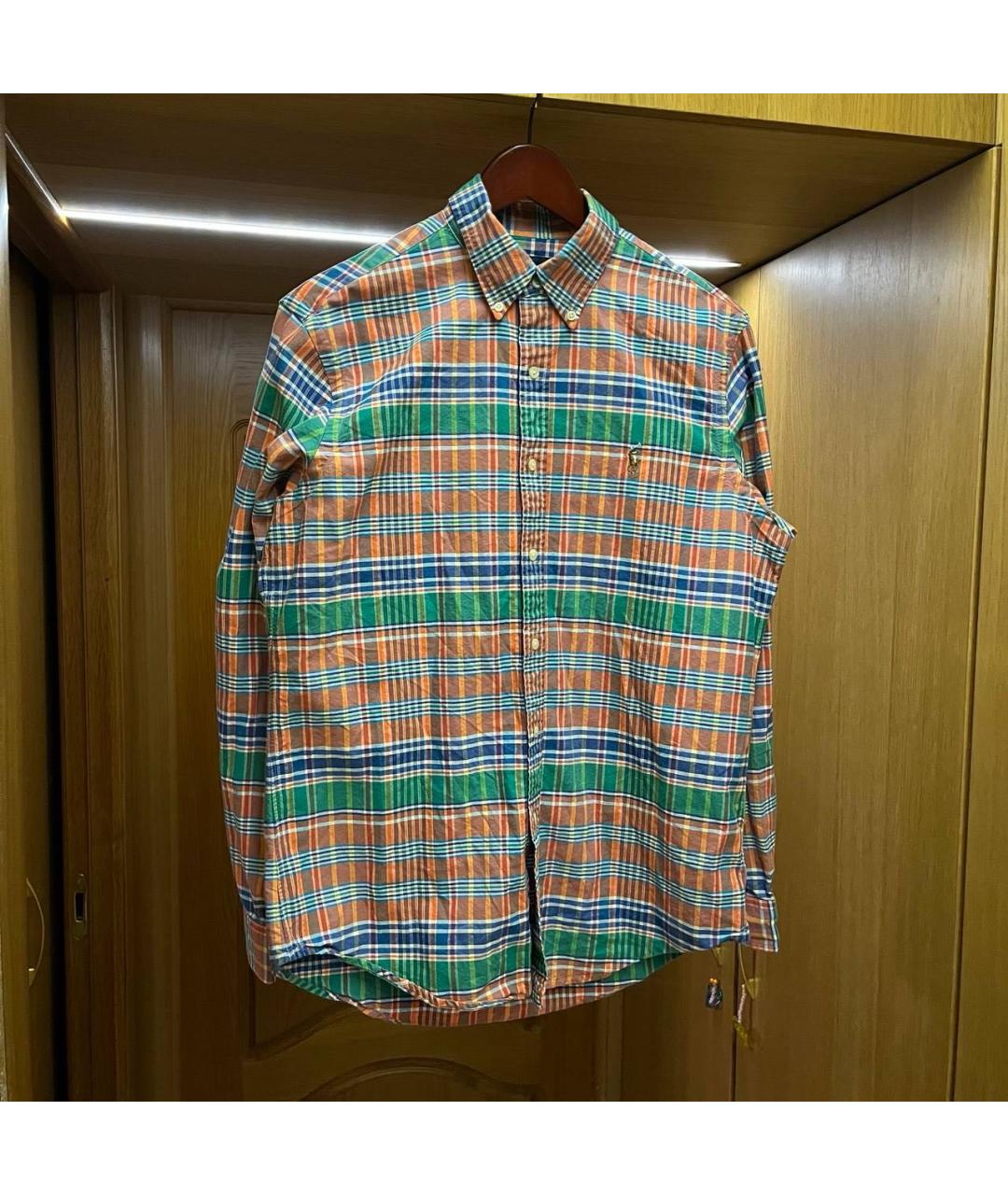 POLO RALPH LAUREN Мульти хлопковая кэжуал рубашка, фото 7
