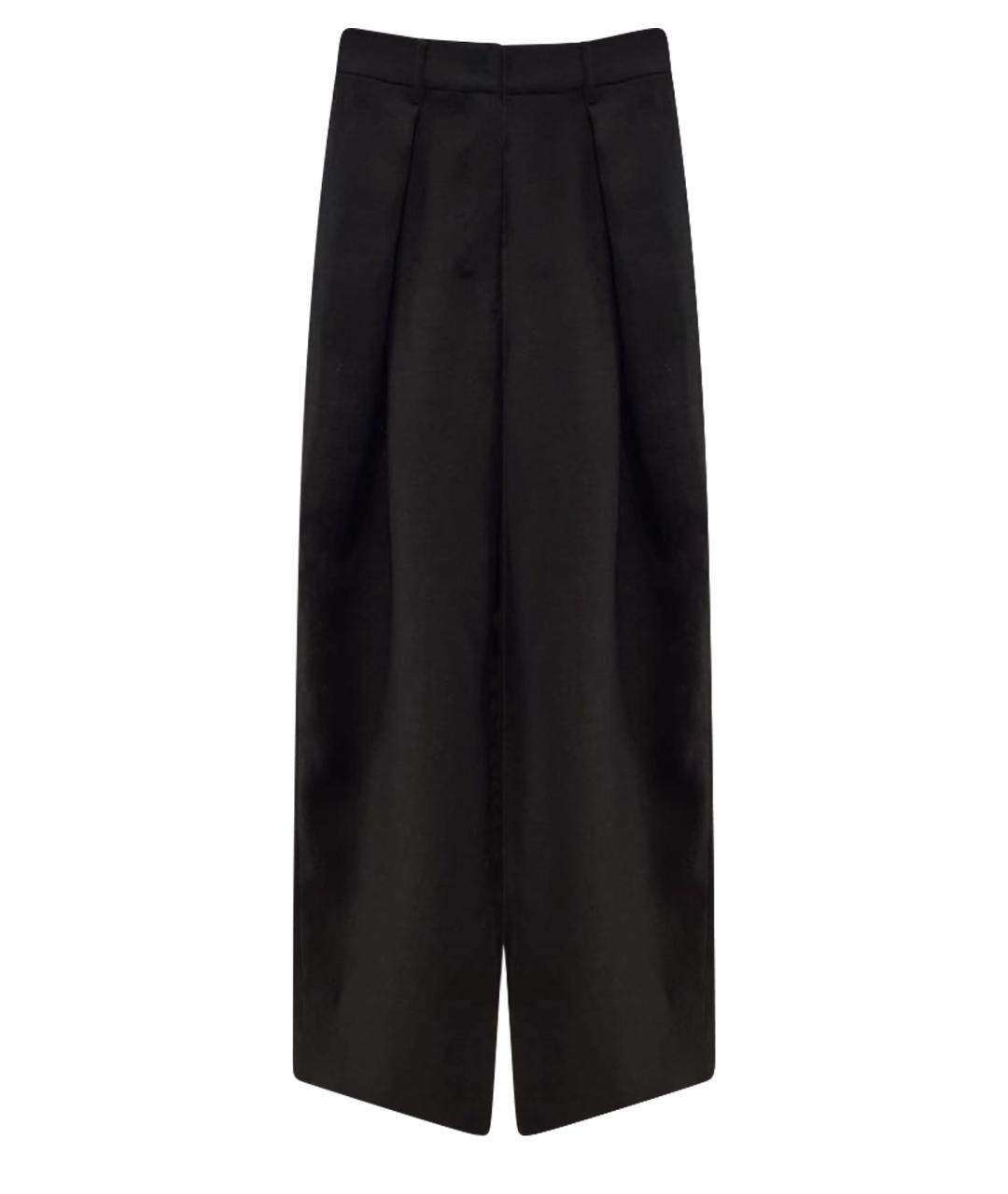 'S MAX MARA Черные брюки широкие, фото 1