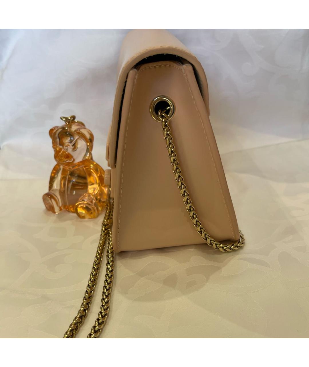 FURLA Розовая кожаная сумка через плечо, фото 2