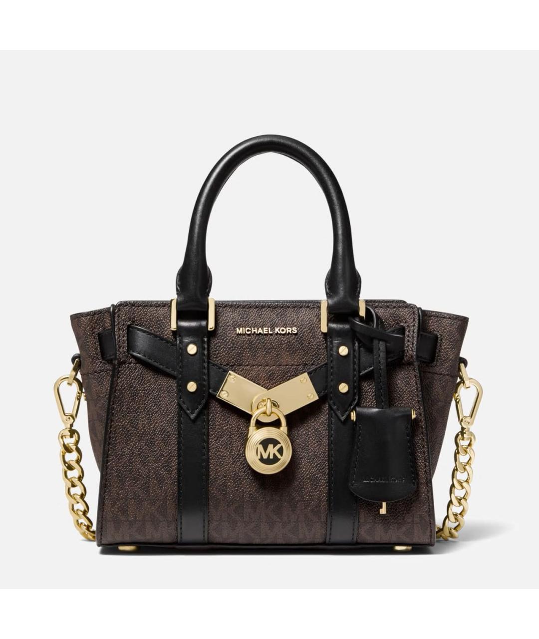 MICHAEL MICHAEL KORS Коричневая сумка тоут, фото 8