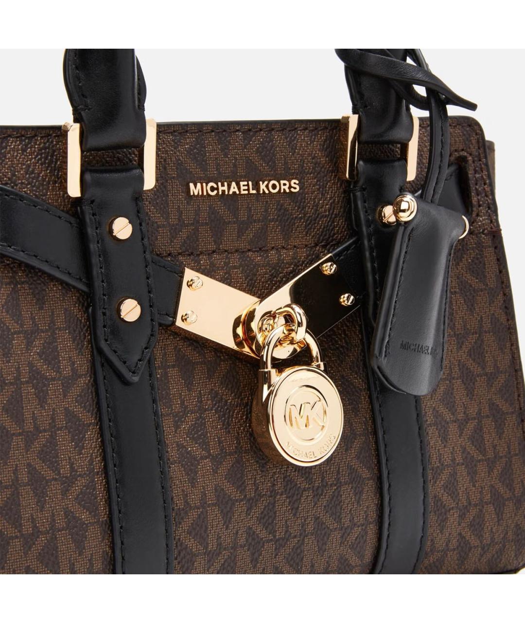 MICHAEL MICHAEL KORS Коричневая сумка тоут, фото 2