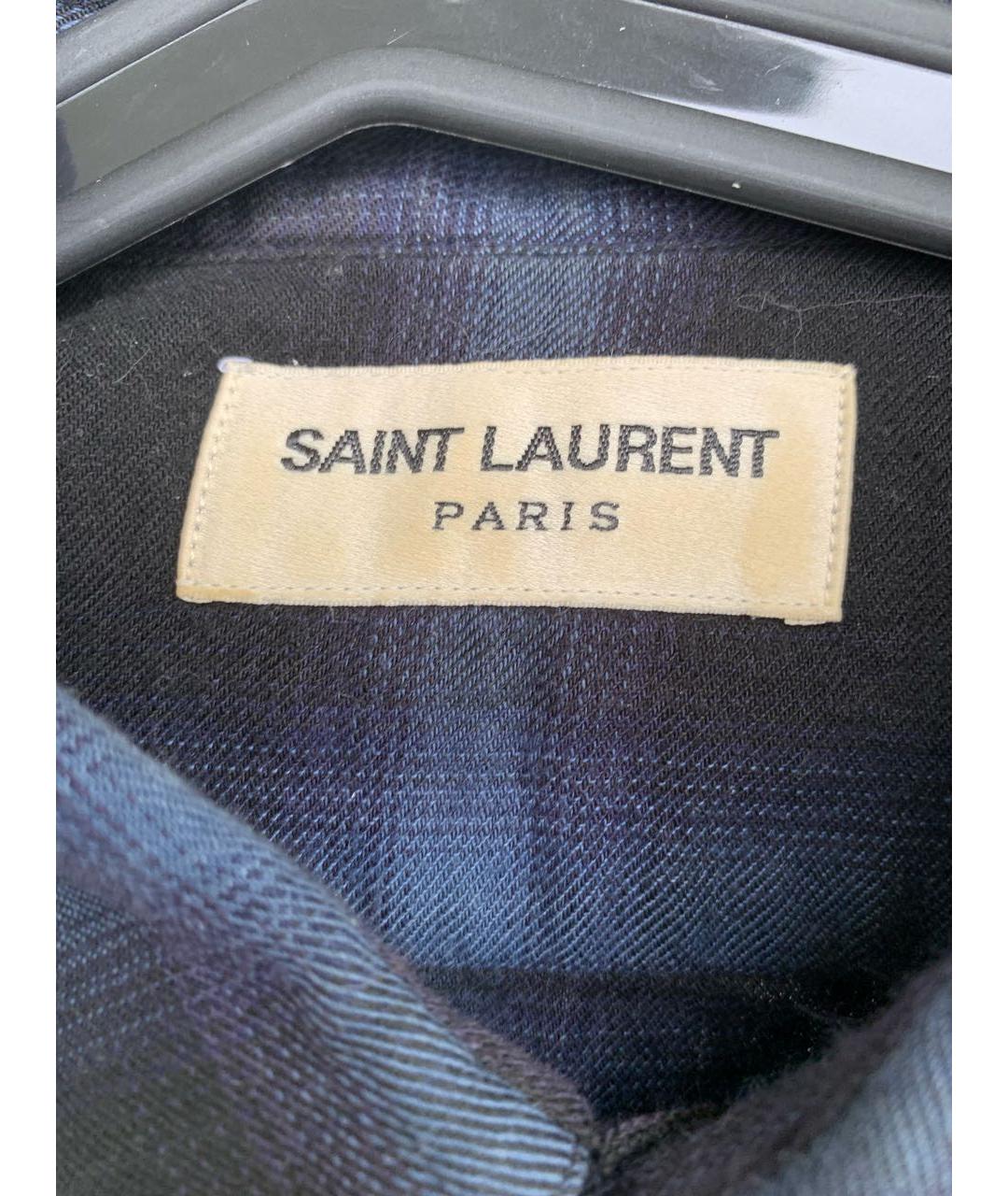 SAINT LAURENT Мульти хлопковая классическая рубашка, фото 2