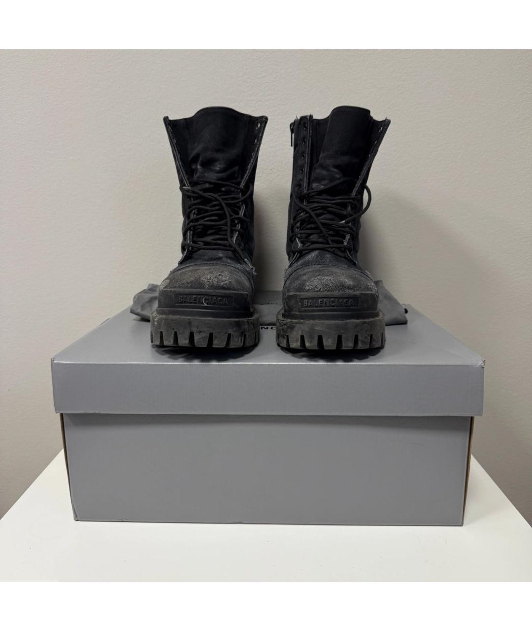 BALENCIAGA Высокие ботинки, фото 2