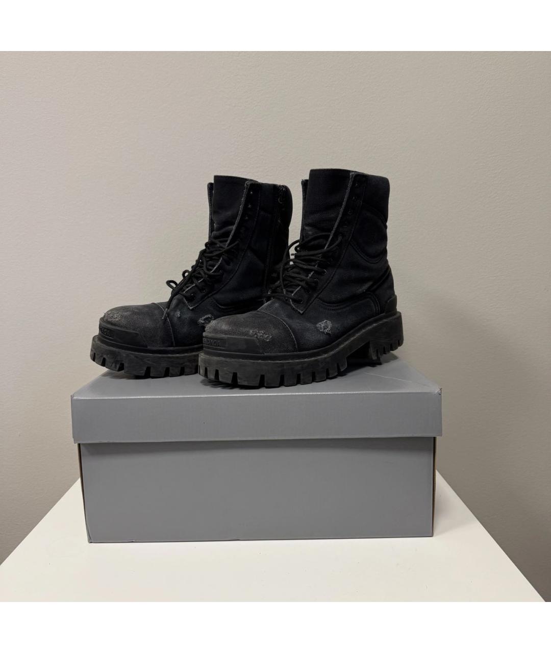 BALENCIAGA Высокие ботинки, фото 8