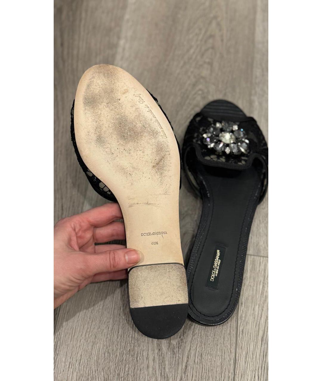 DOLCE&GABBANA Шлепанцы, фото 4