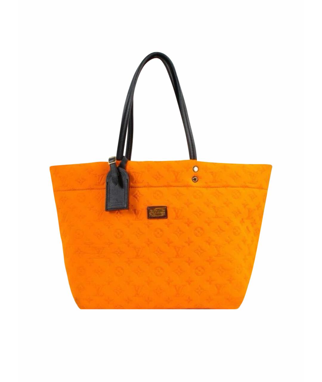 LOUIS VUITTON Оранжевая сумка тоут, фото 1