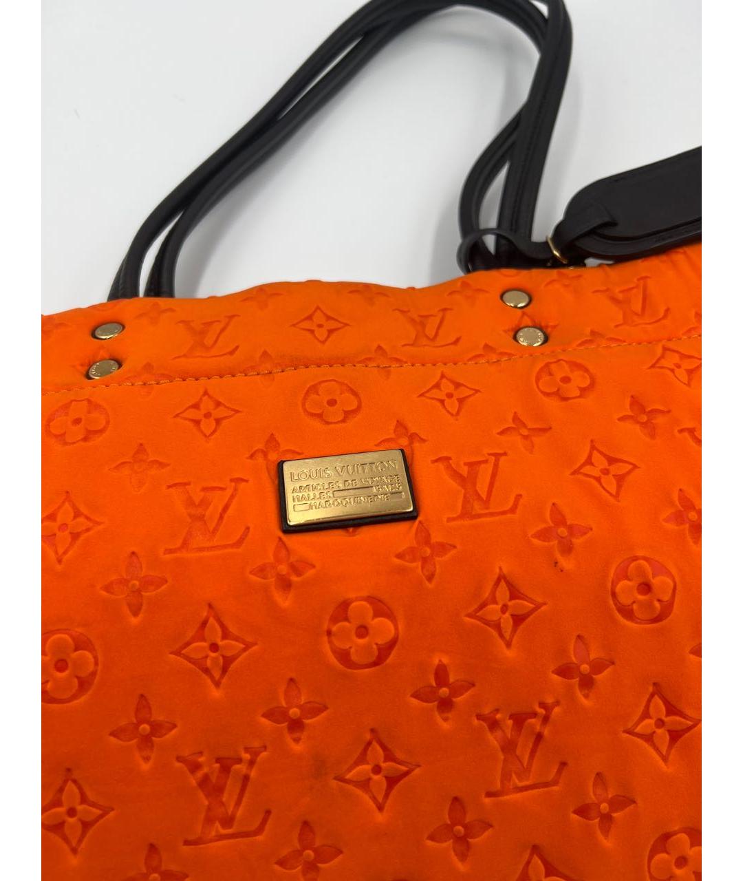 LOUIS VUITTON Оранжевая сумка тоут, фото 3
