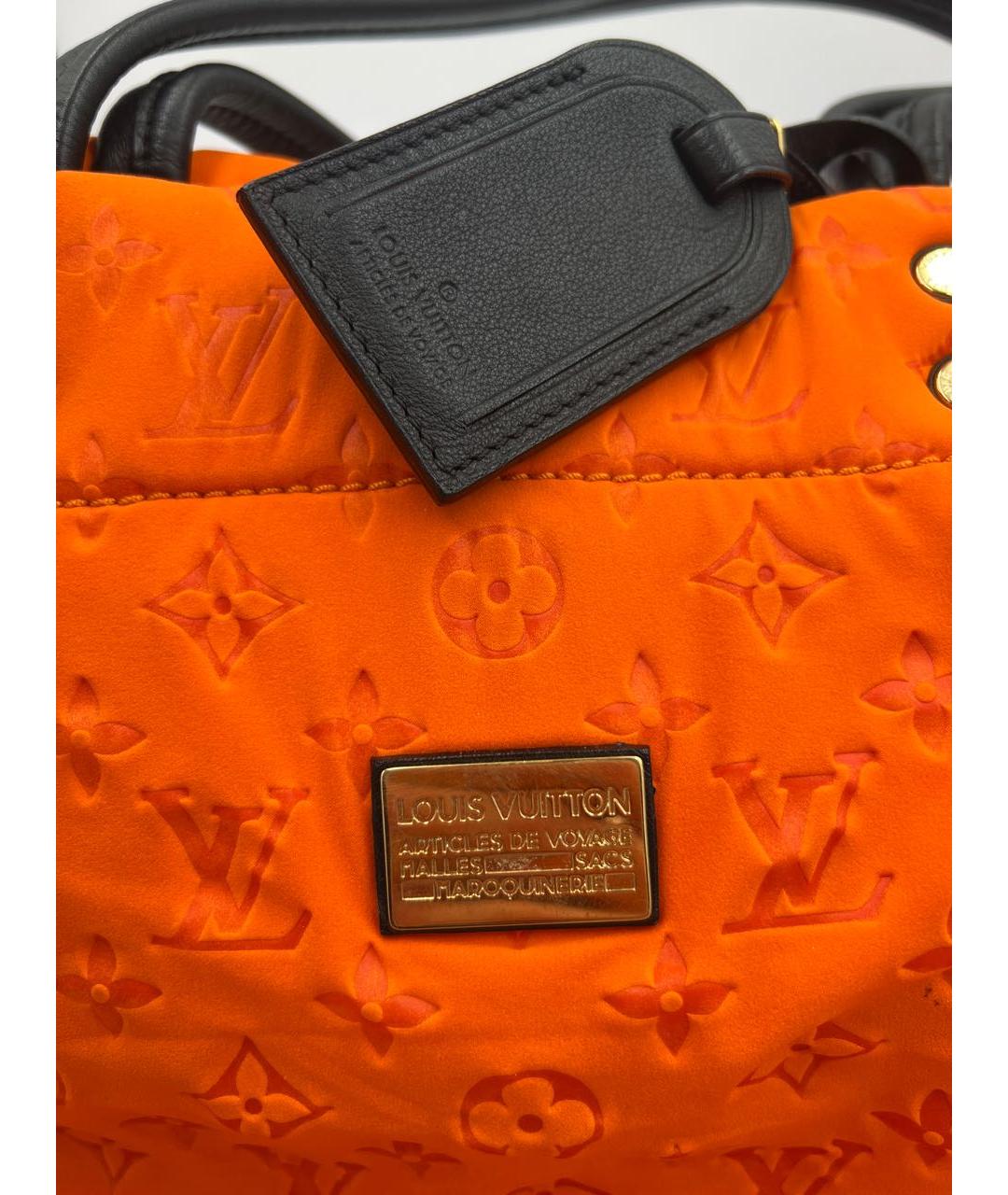 LOUIS VUITTON Оранжевая сумка тоут, фото 8