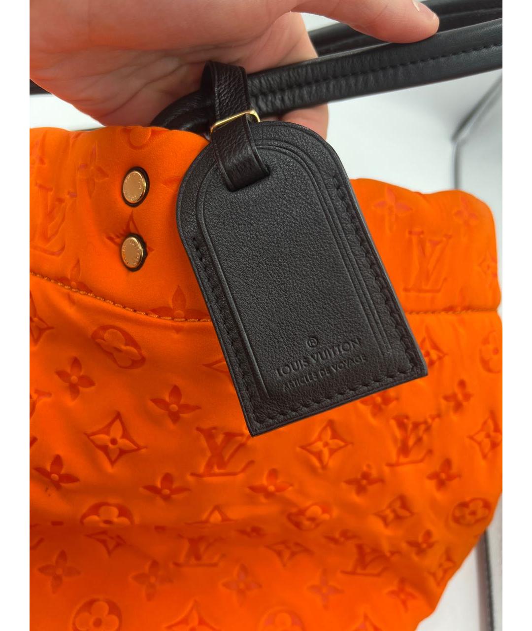 LOUIS VUITTON Оранжевая сумка тоут, фото 4