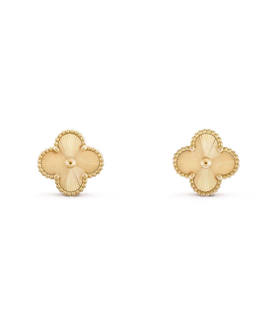 VAN CLEEF & ARPELS Золотые серьги из желтого золота, фото 1