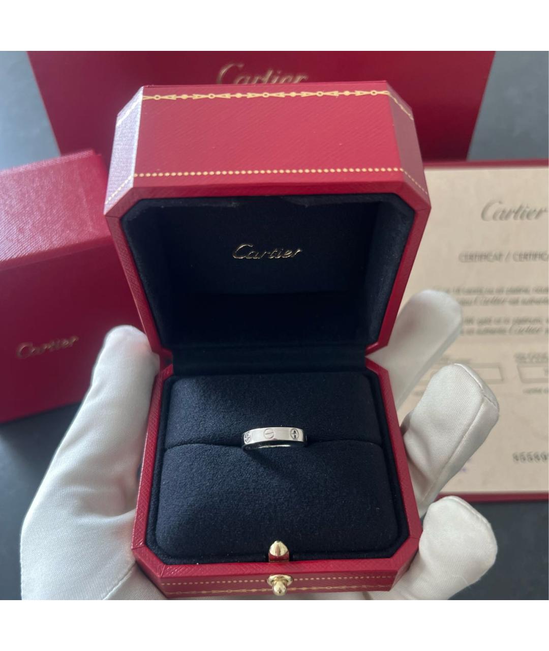 CARTIER Кольцо из белого золота, фото 4