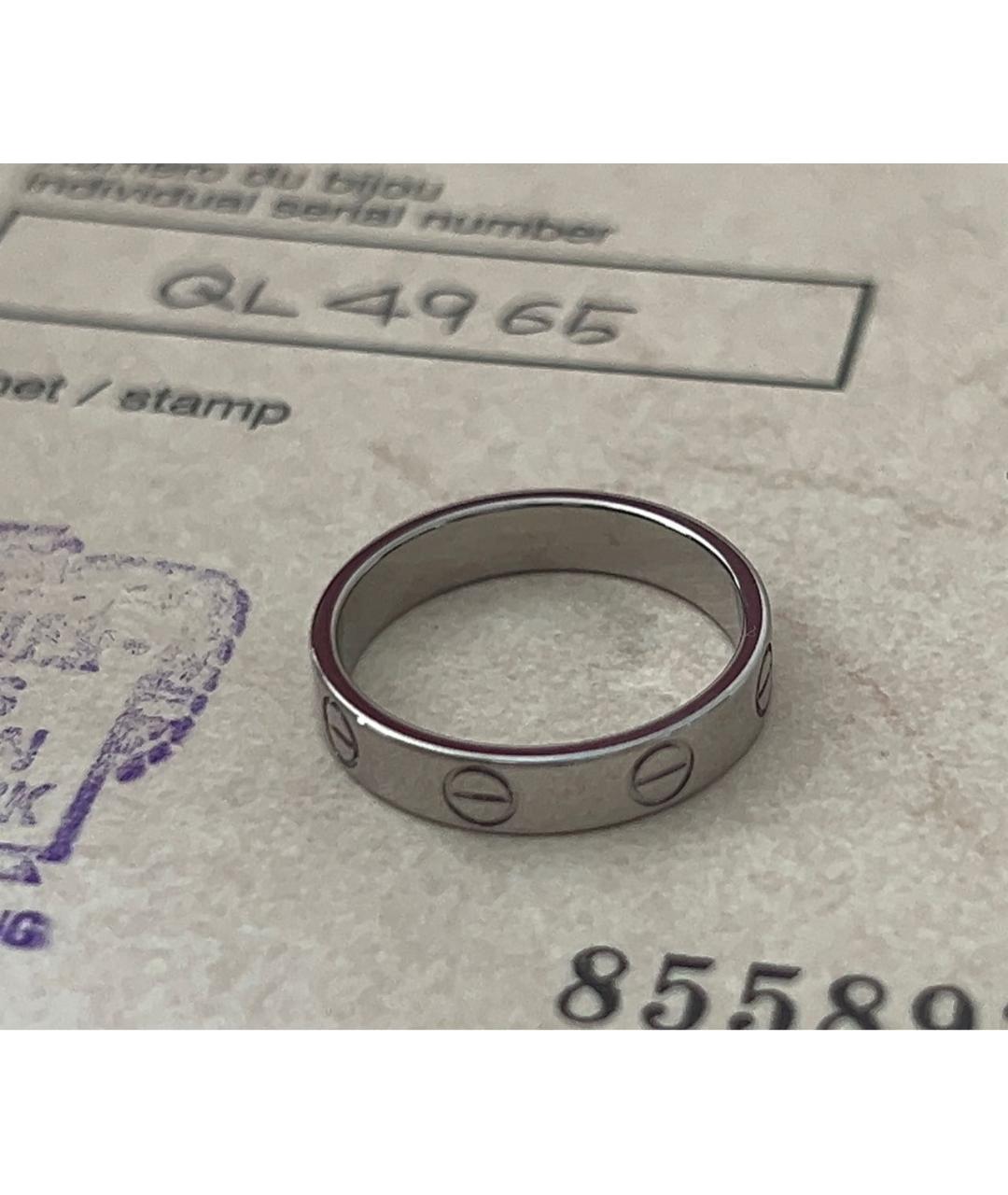 CARTIER Кольцо из белого золота, фото 6