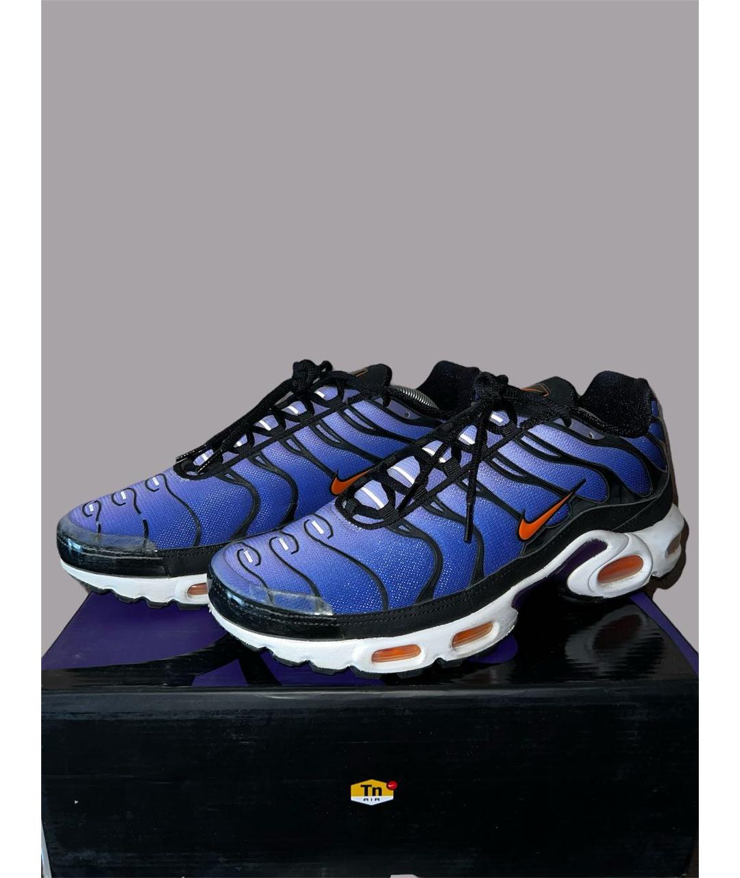 NIKE Синие низкие кроссовки / кеды, фото 4