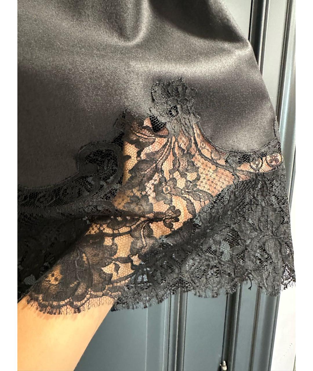 GIVENCHY Черная шерстяная юбка миди, фото 4