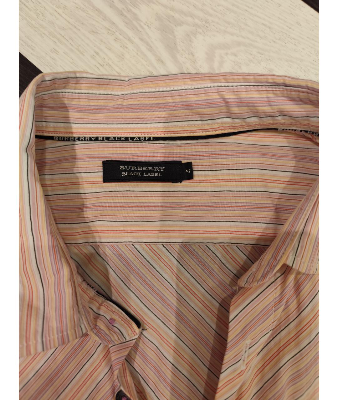 BURBERRY Мульти хлопковая кэжуал рубашка, фото 3