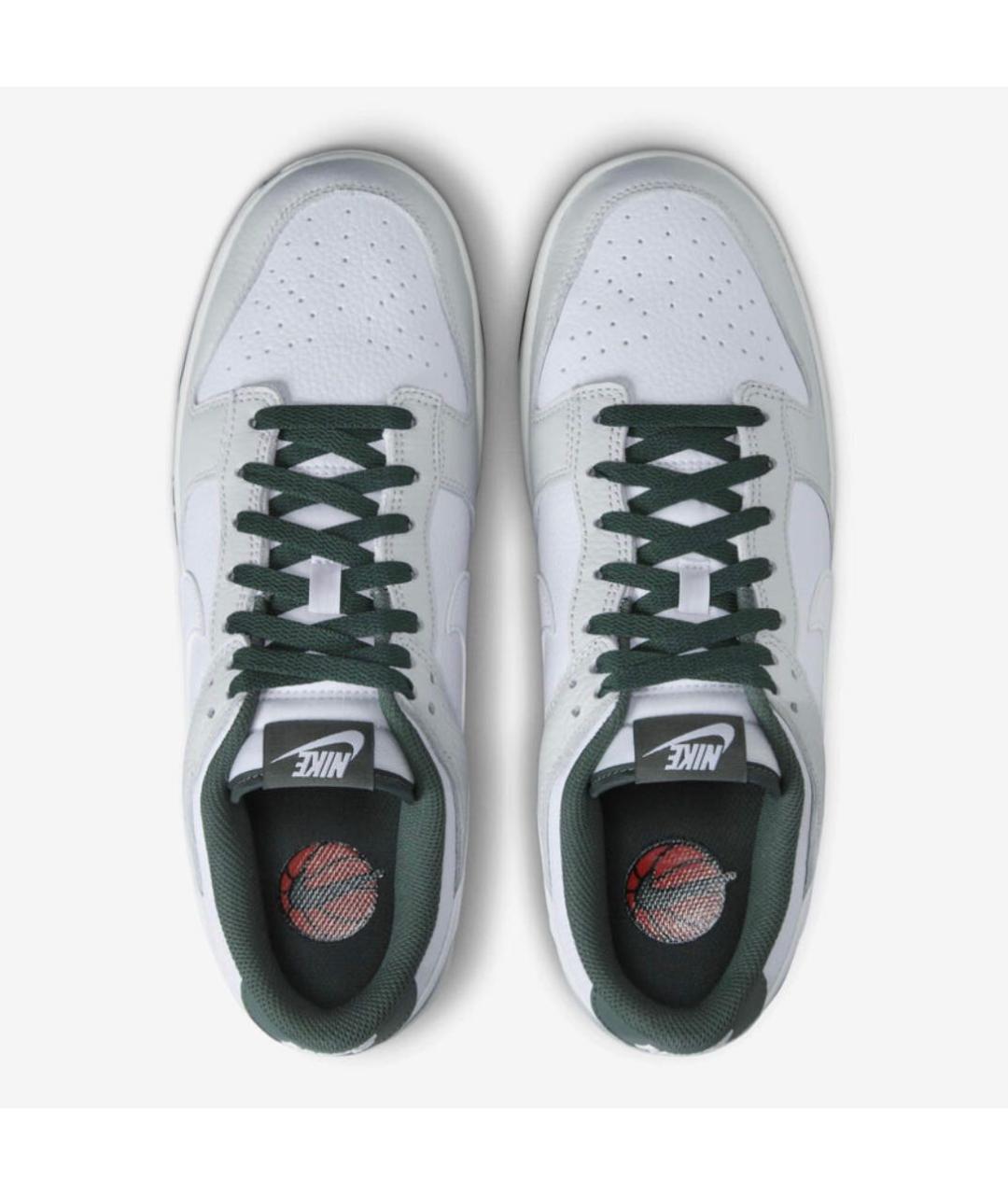 NIKE Белые кожаные низкие кроссовки / кеды, фото 3