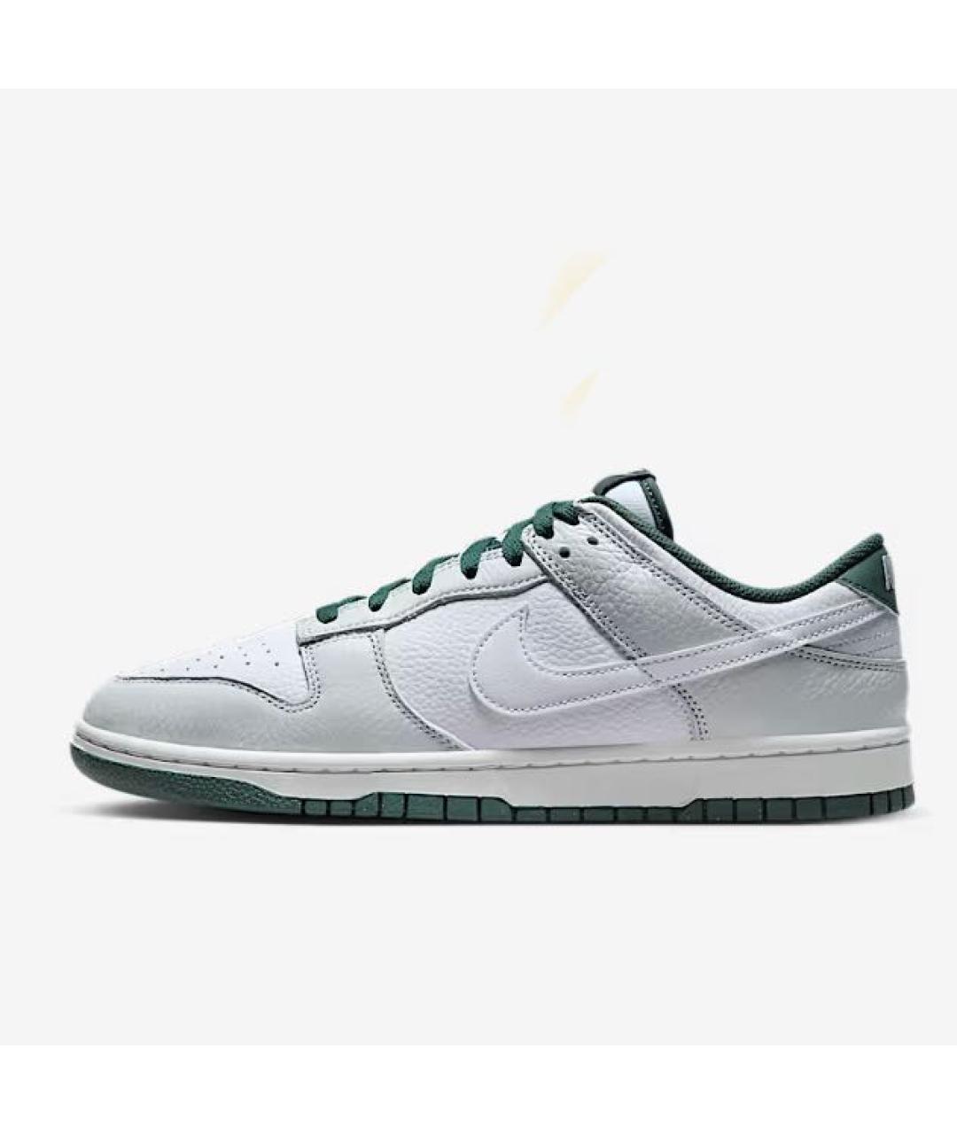NIKE Белые кожаные низкие кроссовки / кеды, фото 8