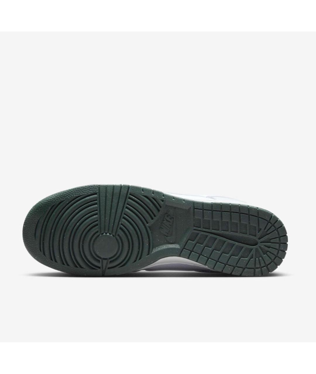 NIKE Белые кожаные низкие кроссовки / кеды, фото 7