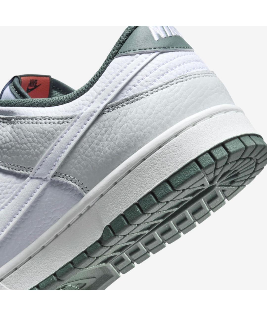 NIKE Белые кожаные низкие кроссовки / кеды, фото 6