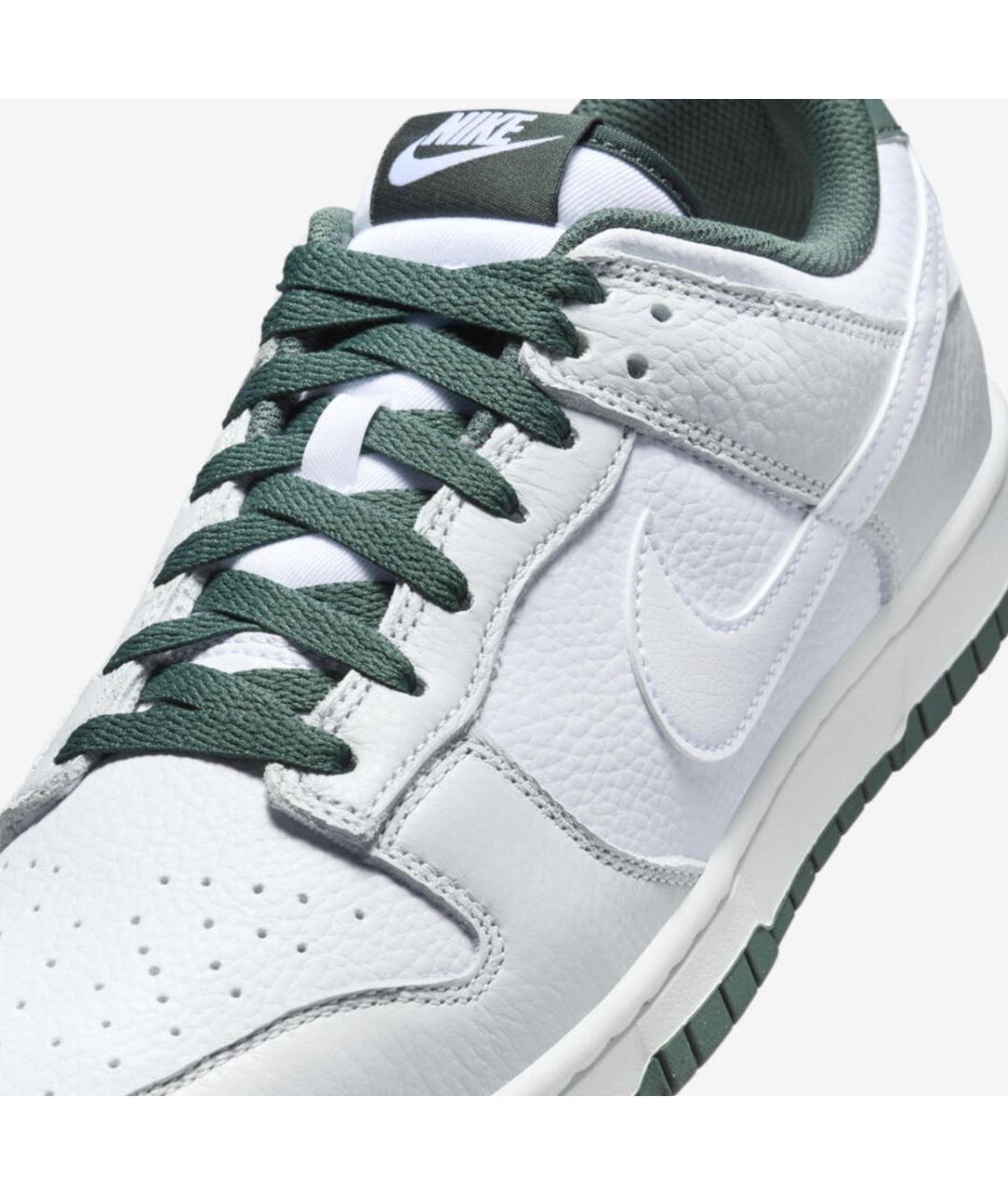 NIKE Белые кожаные низкие кроссовки / кеды, фото 5