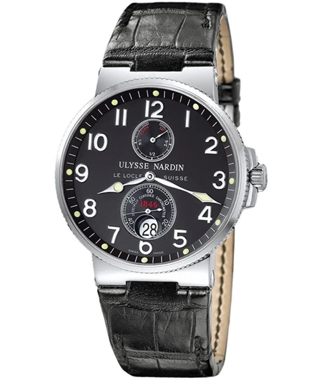 Ulysse Nardin Черные часы, фото 9