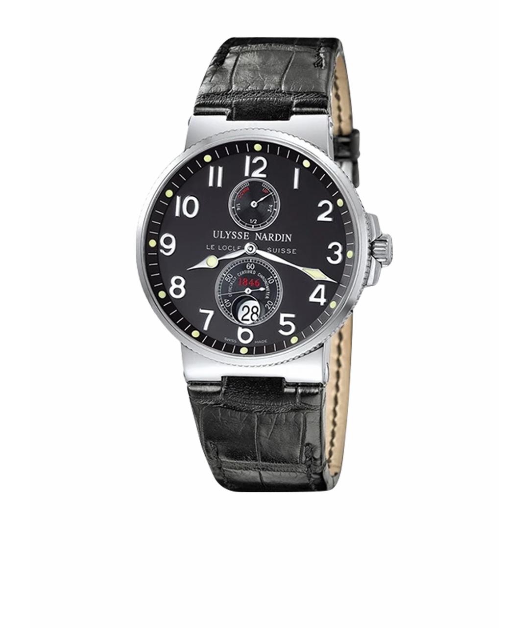 Ulysse Nardin Черные часы, фото 1