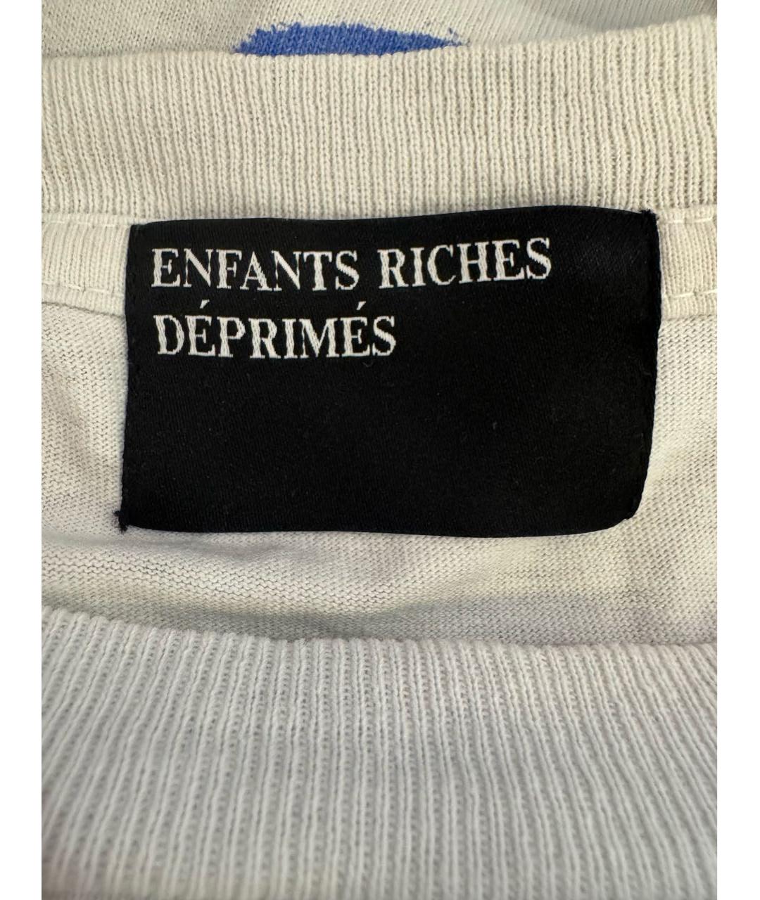 Enfants Riches Déprimés Белая хлопковая футболка, фото 3
