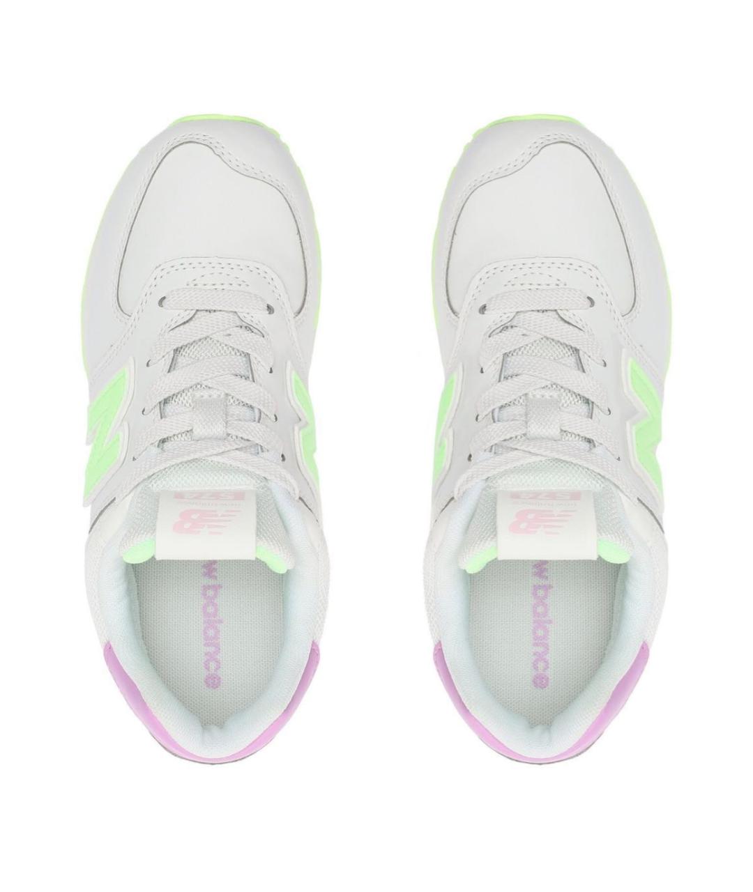 NEW BALANCE Белые кожаные кроссовки, фото 5