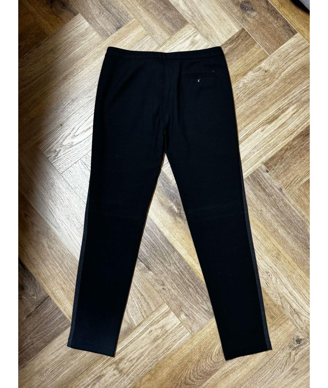 ARMANI JEANS Шерстяные прямые брюки, фото 2