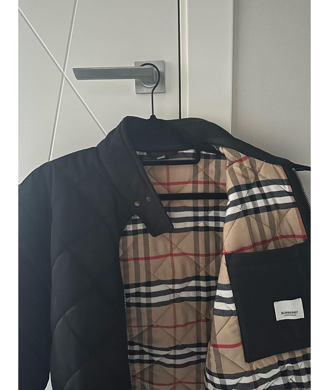 BURBERRY Черная куртка, фото 4