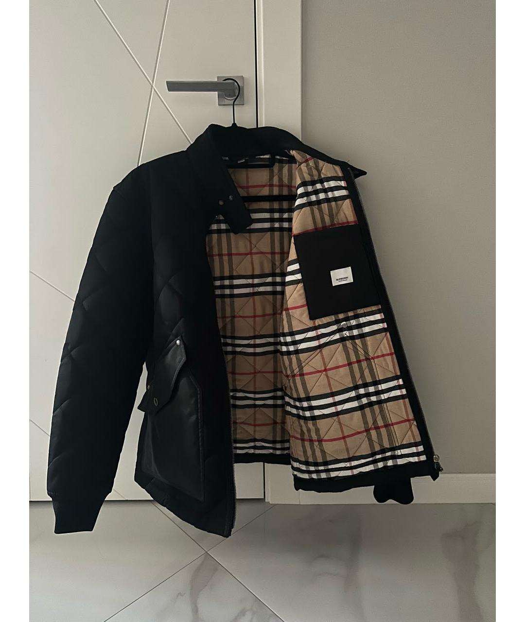 BURBERRY Черная куртка, фото 5