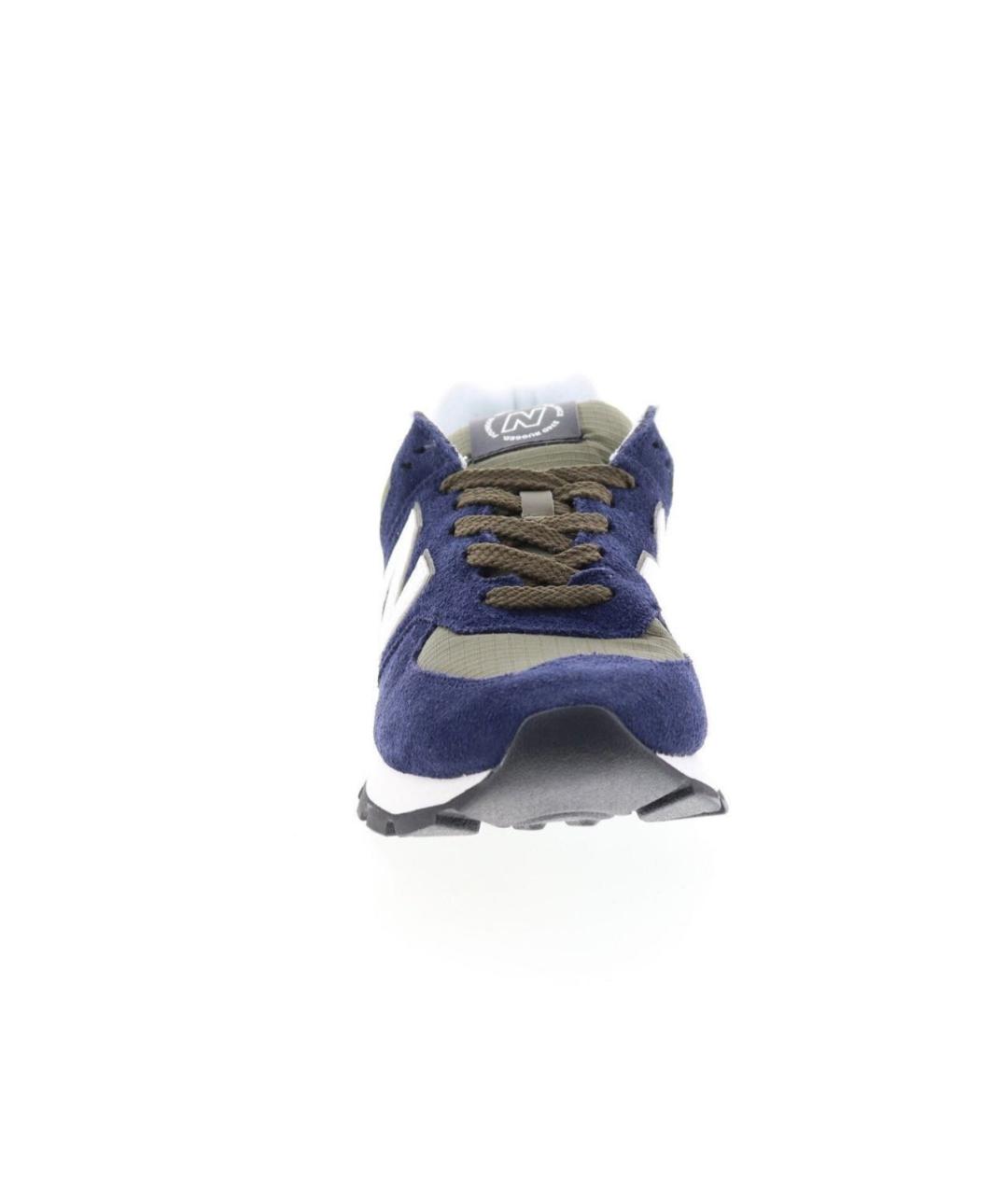 NEW BALANCE Темно-синие замшевые кроссовки, фото 6