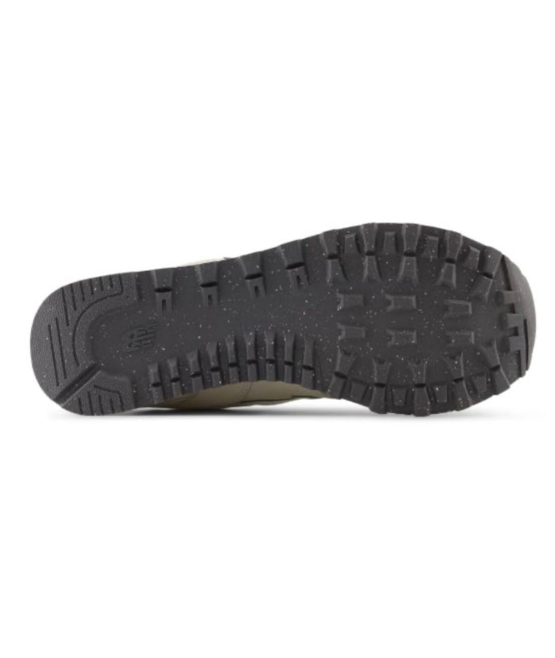 NEW BALANCE Бежевые замшевые кроссовки, фото 6